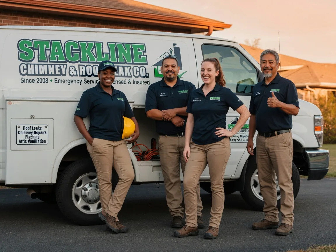 Chimney flashing repair company in Copper Hill, VA